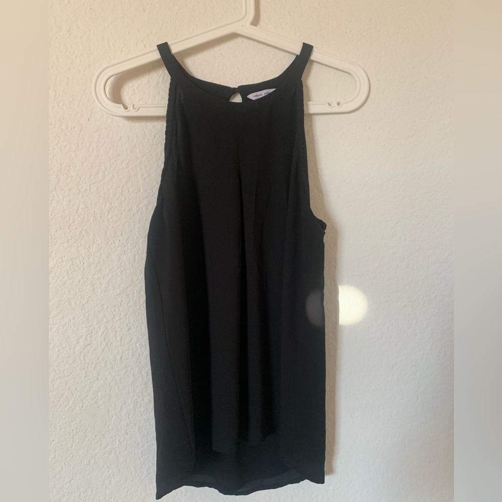 Naked zebra black top
